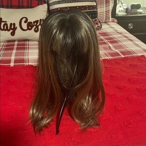 Elegant Brown Hair Wig